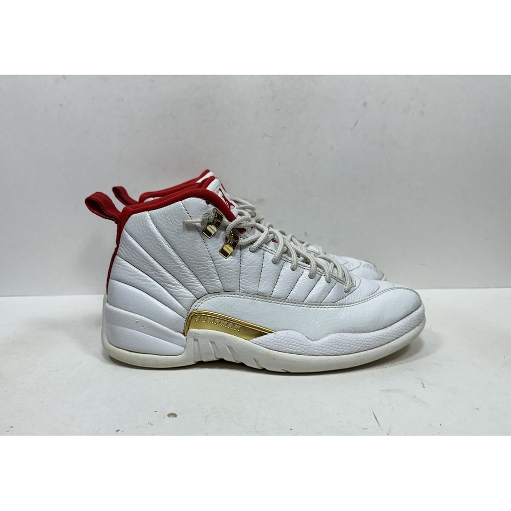 Nike Jordan 12 Retro FIBA 2019 Mens Size 7.5 130690-107 Shoes White